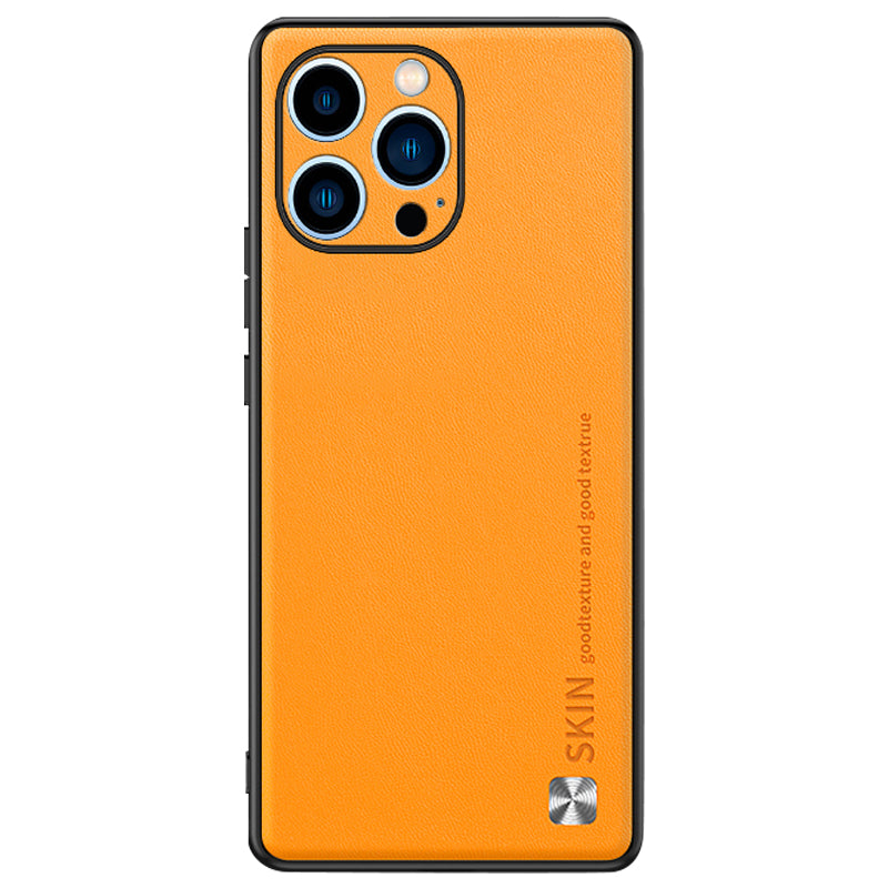 For iPhone 14 Pro Max Metal Decor PU Leather Coated PC+TPU Anti-fall Phone Protector Case For iPhone 14 Pro Max Metal Decor PU Leather Coated PC+TPU Anti-fall Phone Protector Case